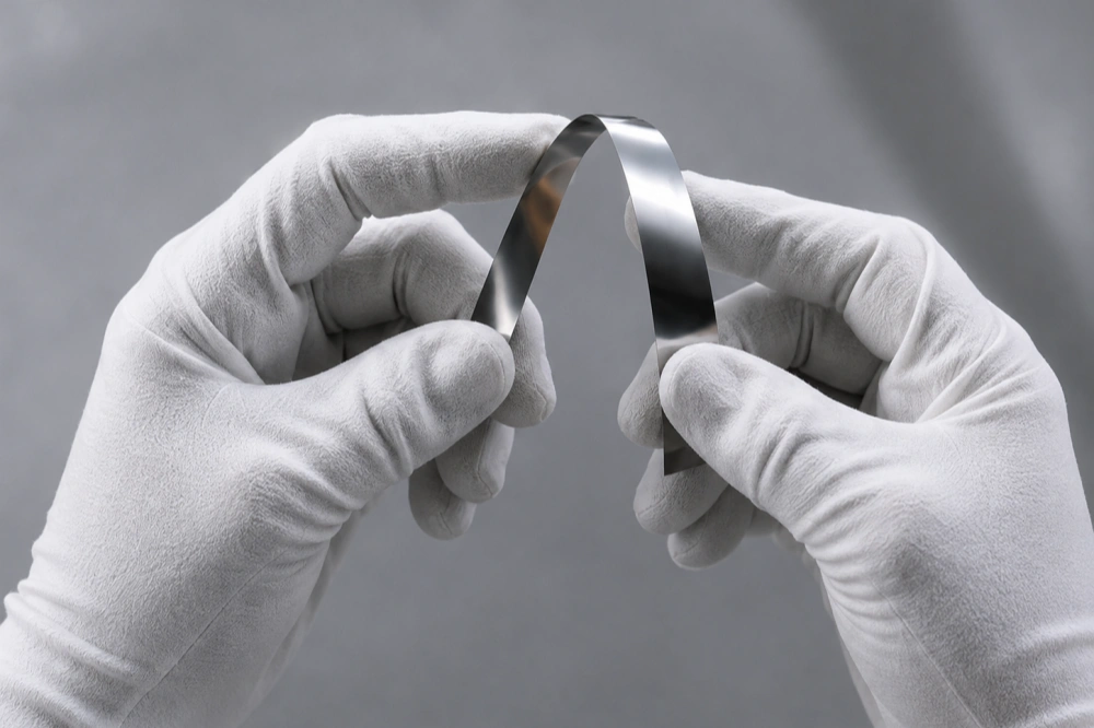 High flexibility of 0.01mm premium 304 stainless steel foil